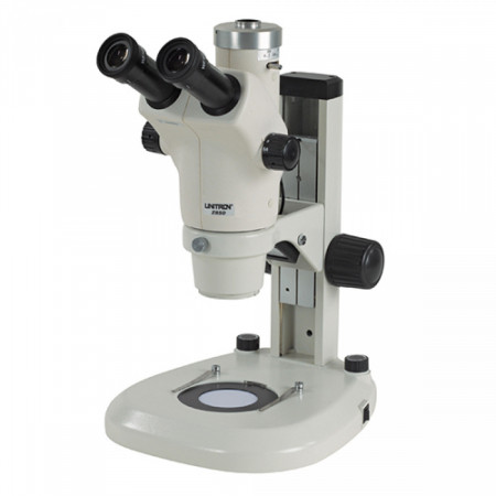 Z650HR Trinocular Zoom Stereo Microscope on Diascopic Stand with Fiber Optic Illumination