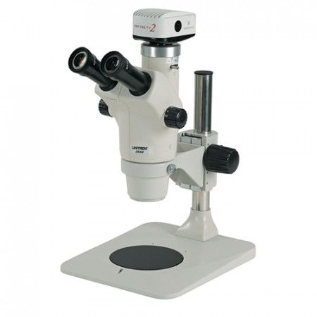 Z650HR Trinocular High Resolution Zoom Stereo Microscope on Pole Stand 