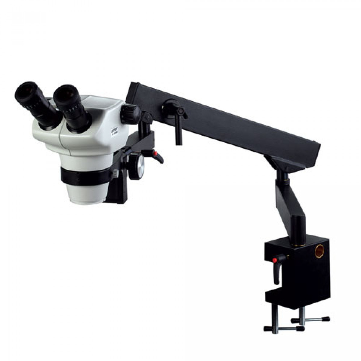 Flex-Arm stand C-Mount 6.3:1 Zoom Stereo Microscope 