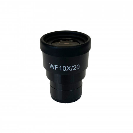 WF10x/20mm Focusing Eyepiece with Roll Down Eyeguard