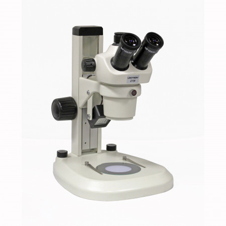 Z730 Trinocular Stereo Microscope on LED stand